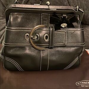 Little Black Coach Bag